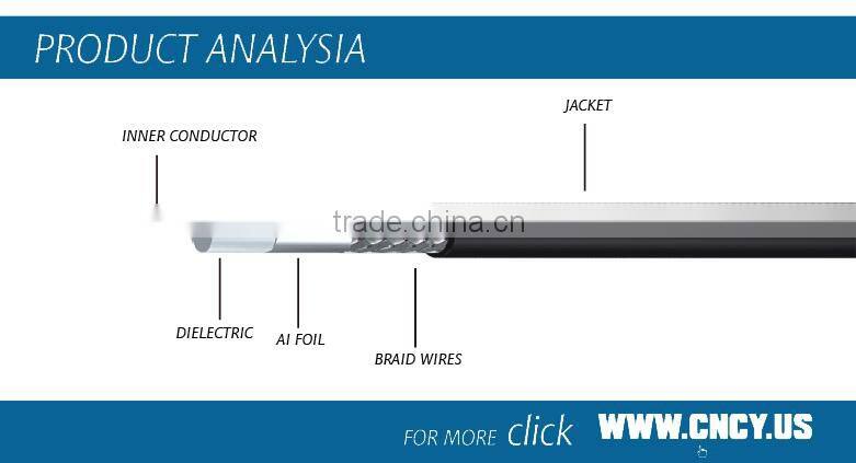 best qulity CATV RG7 Coaxial Cable from China