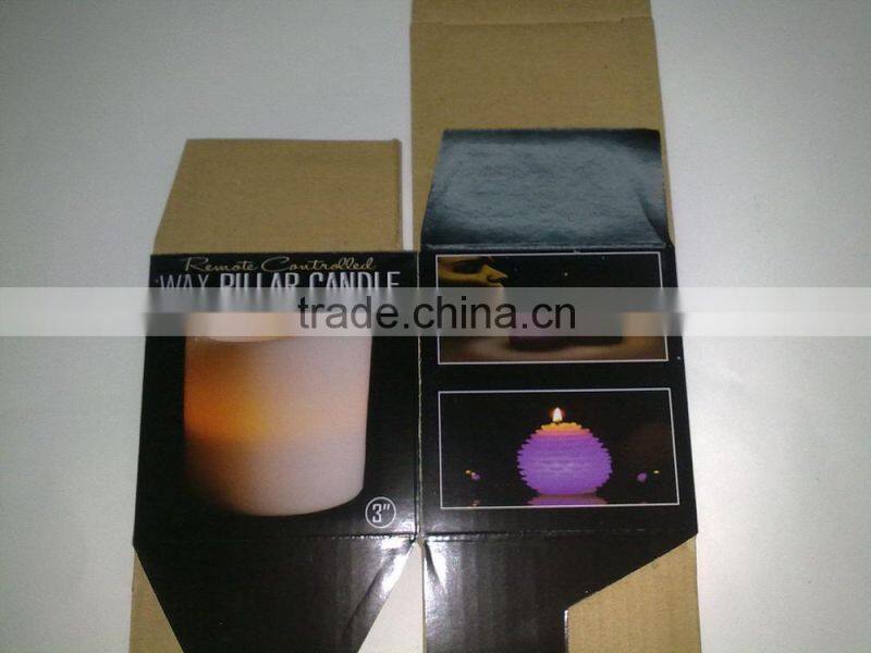 Rechargeable beautiful Peony flowers real wax flameless LED candle