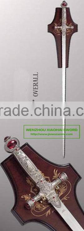 decorative swords with wall plaque fancy sword 9575057