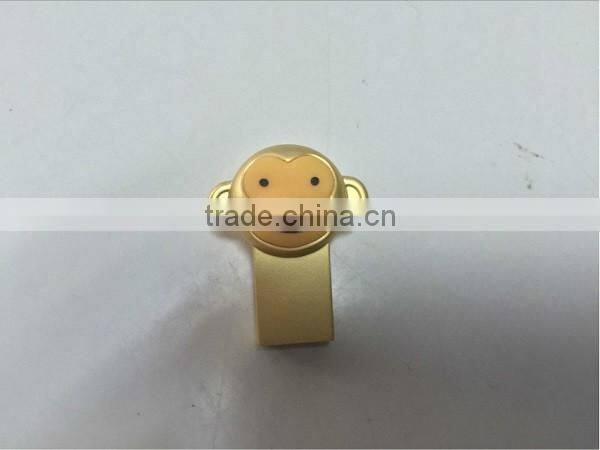 2016 promotion latest special design new aarrivel monkey shape 64gb usb flash drive