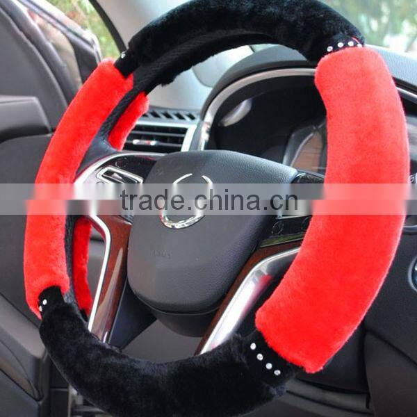 luxury glow in the dark rhinestone steering wheel cover