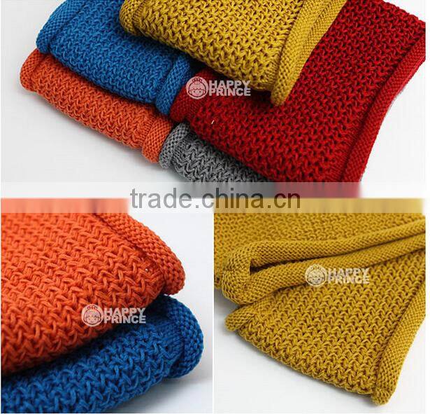 Fashion Candy Color Winter Knitted Kids Scarf