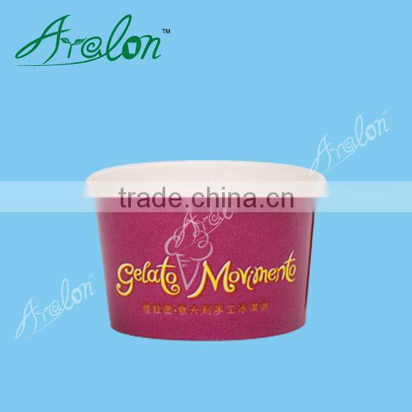 4 oz ice cream paper cup with lid
