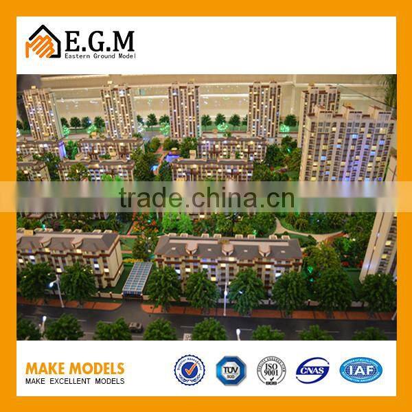 Building model making for construction & real estate model