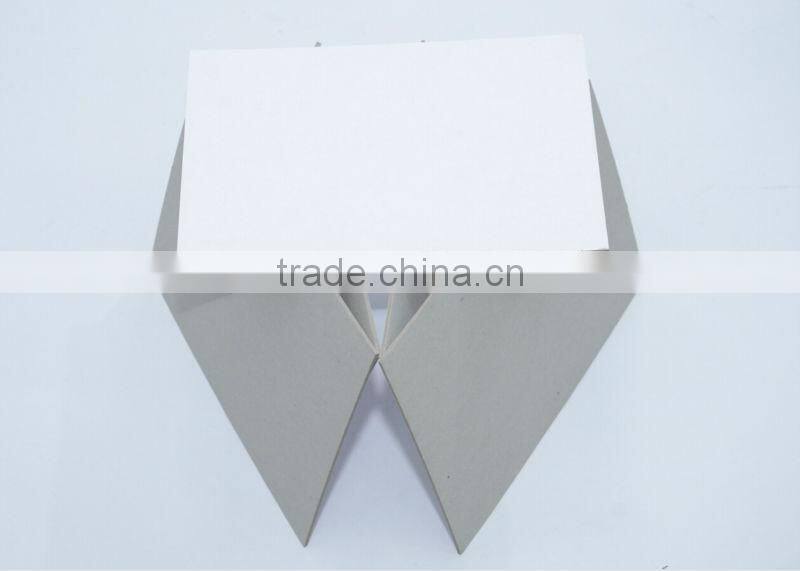 Hot sale wood pulp coated duplex board with grey back