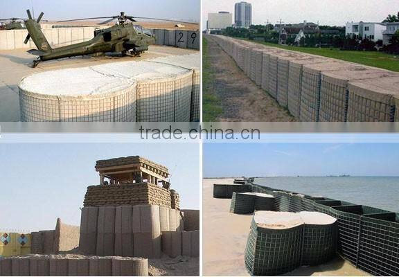 Factory Supply Hesco Bastion for Protection Fence , MIL5 Hesco Bastion Wall