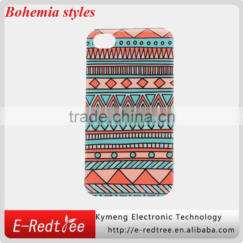Popular Bohemia color printing pc phone case for iphone 6