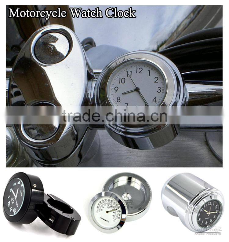 BJ-HBW-007 High Precision Clock with Luminous Numbers Motorcycle Clock Motorcycle Windscreen Watch