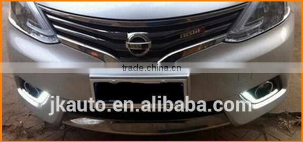 Best Selling LED DRL Fog Light for Nissan Livina Excellent Quality LED Daylight for Nissan Livina 2013-2014