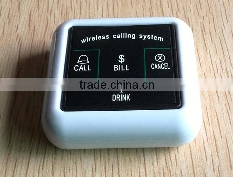Wireless Table Buzzer System Koqi Factory Vibrating Display Receiver With Call For Service Waterproof Buzzer Bell