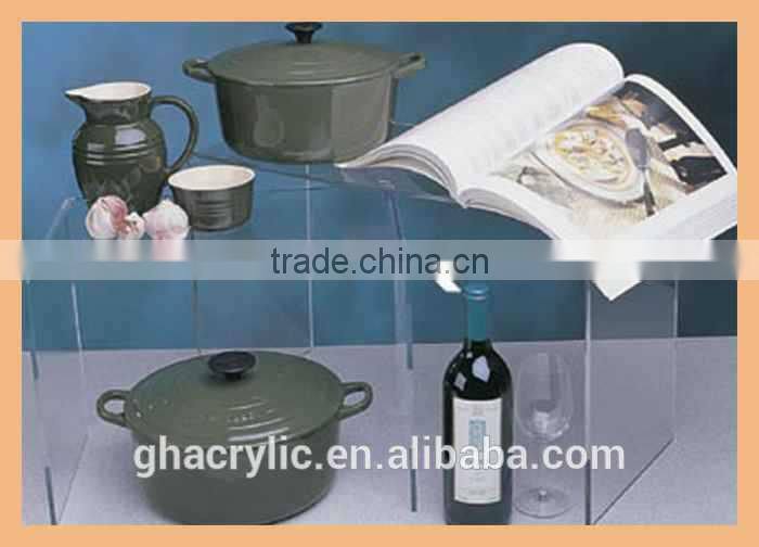 U001, Classic design high transparency U shape display rack
