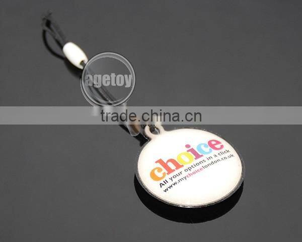 Custom London Souvenirs Mobile Phone Straps Microfiber PVC Screen Cleaner