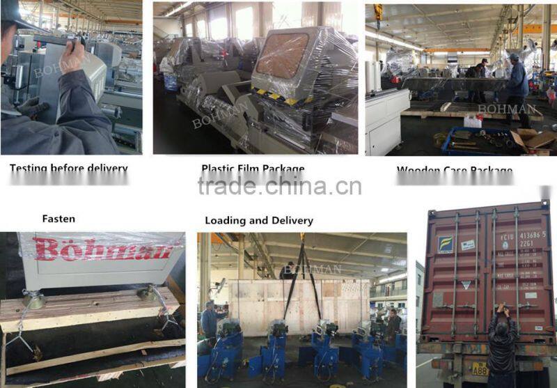 Corner Connector Automatic Machine for Aluminum Window / Aluminum window fabricating