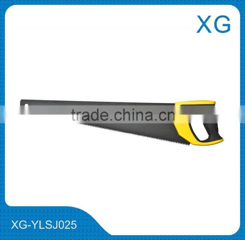 Garden hand saw/Pruning saw ABS+TPR handle hand saw for cutting wood