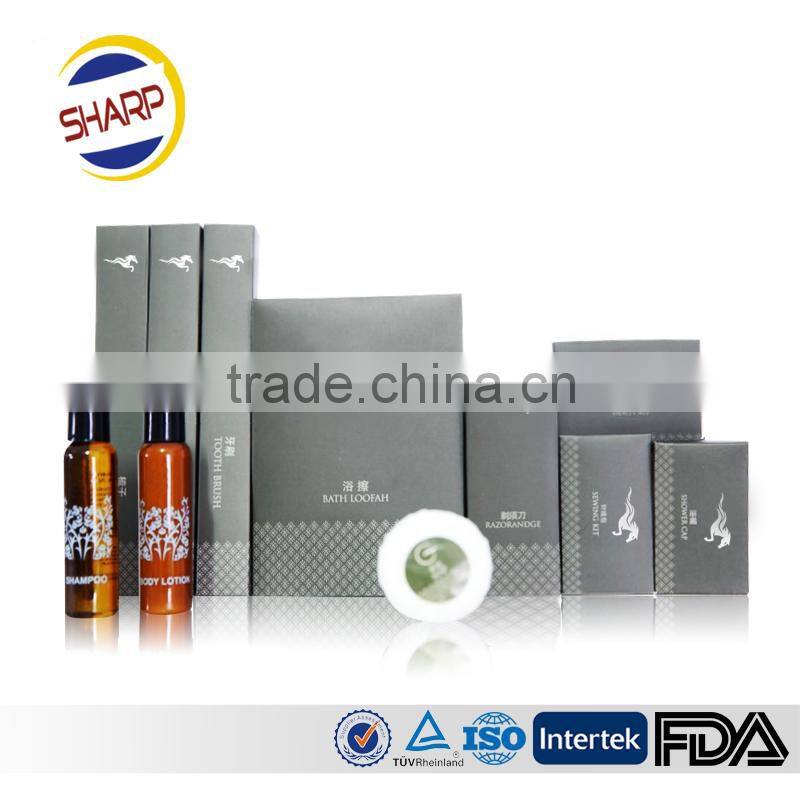 Professional hotel amenity kit, hotel amenity manufacturer