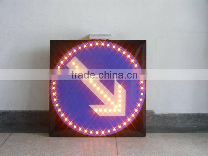 Traffic road high reflective Solar Traffic Sign for speed limit