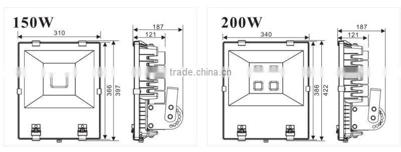 New products building LED floodlight 50w high power led flood light