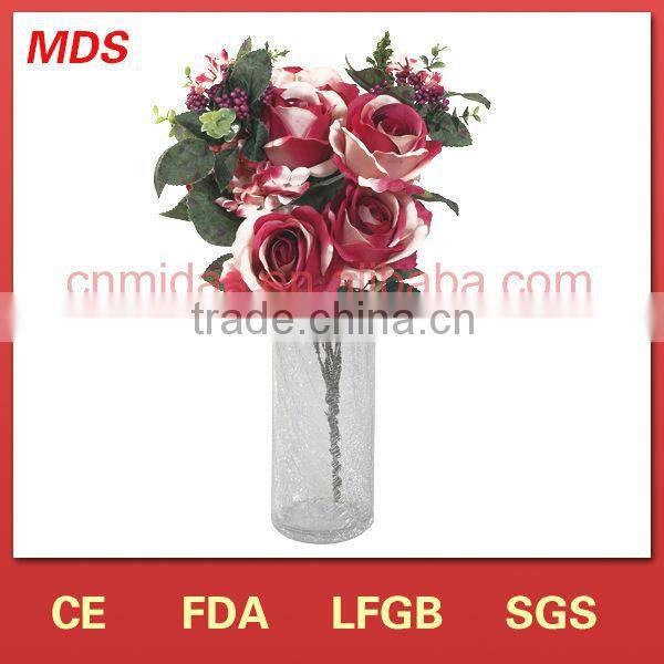 Hand blown glass made water vase manufactures