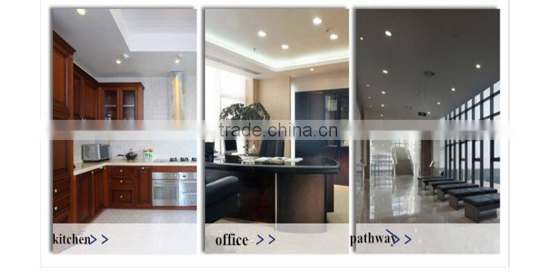 high quality 12W green technology round led panel light indoor