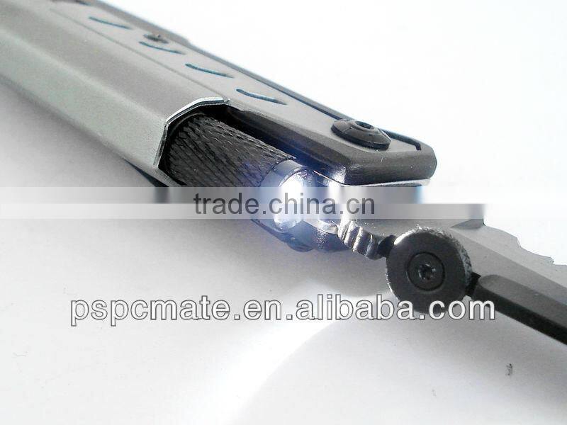 Black Tactical Hunting Knife w/ Fire Starter TK10609-70 for 2015 hot selling item