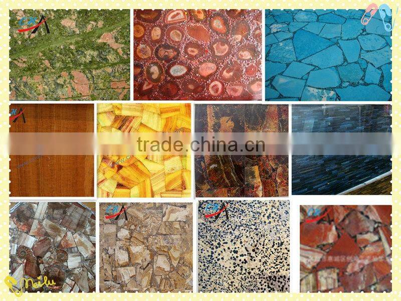 Natural tiger eye polished marble slabs