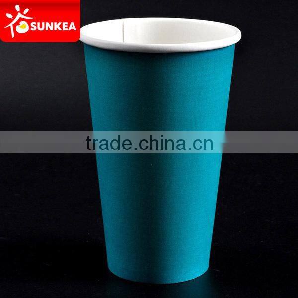 Disposable custom logo printed coffee export paper cup