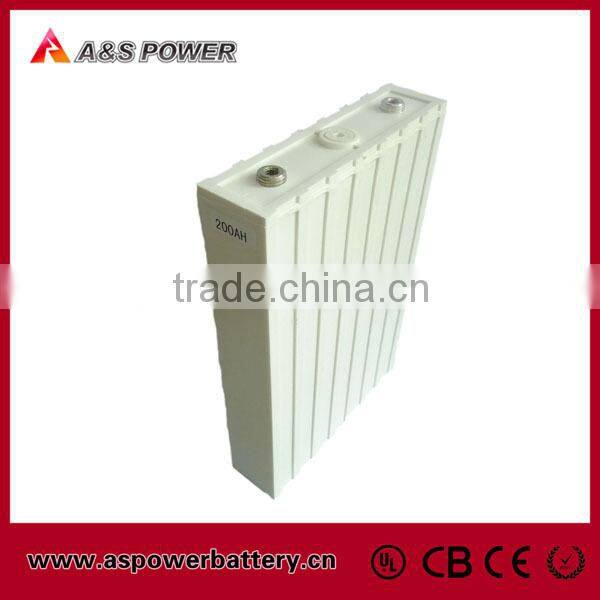 OEM Lithium iron phosphate battery for car with 3.2V 200ah (LifePO4 battery)