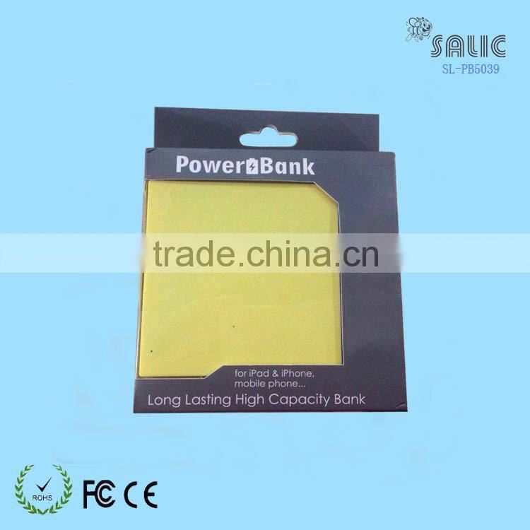 Universal portable cheap mini note power bank 2300 mah