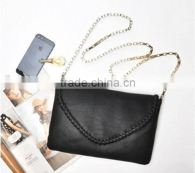 Small square single shoulder handbag envelope style bag