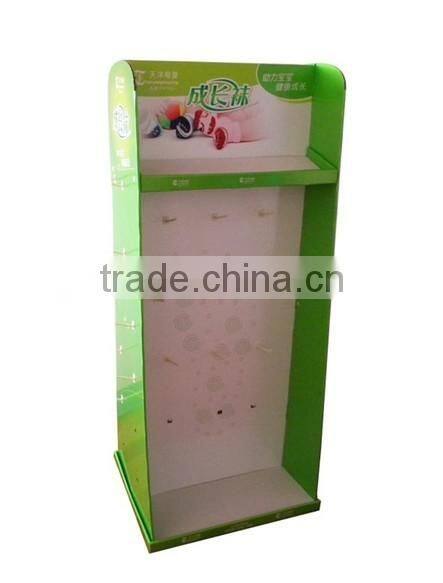 Customized Corrugated Cardboard Socks Display Rack