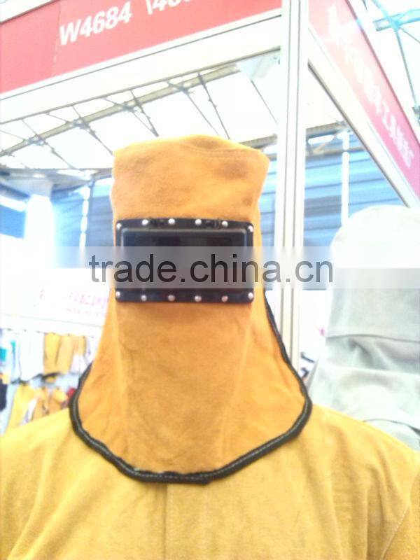 F-3001 factory-outlet cow split leather welding apparel