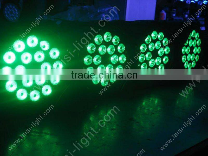 18*10w Quad par led/ 24*10W RGBWAUV 18 pcs 5 in 1(or 6 in 1) 15w leds indoor par can led light sets par