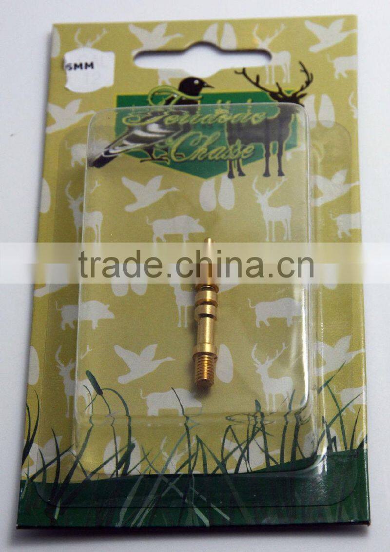 High Quality Brass Loading & Cleaning Jag Tip .22-.50Cal. external thread 8-32 Wholesale