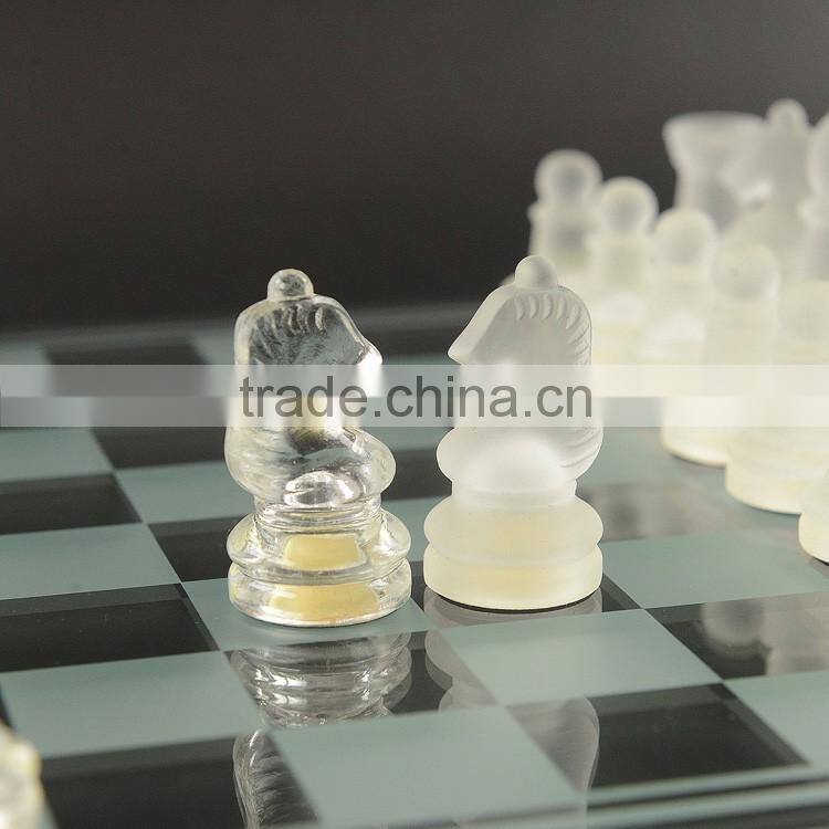 Hot sale cheap 3d crystal chess set for game
