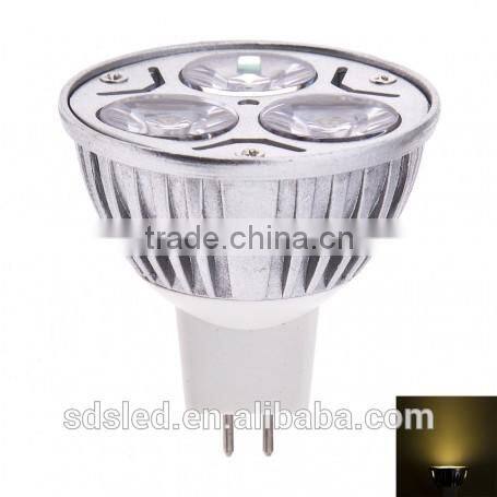 LED spotlightLED 3W cool white led spot light high power MR16 LED spotlight DC12V