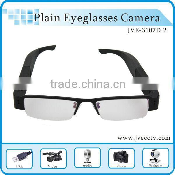 Factory direct Black Video Recorder Webcam 720P hidden cam glasses16gb
