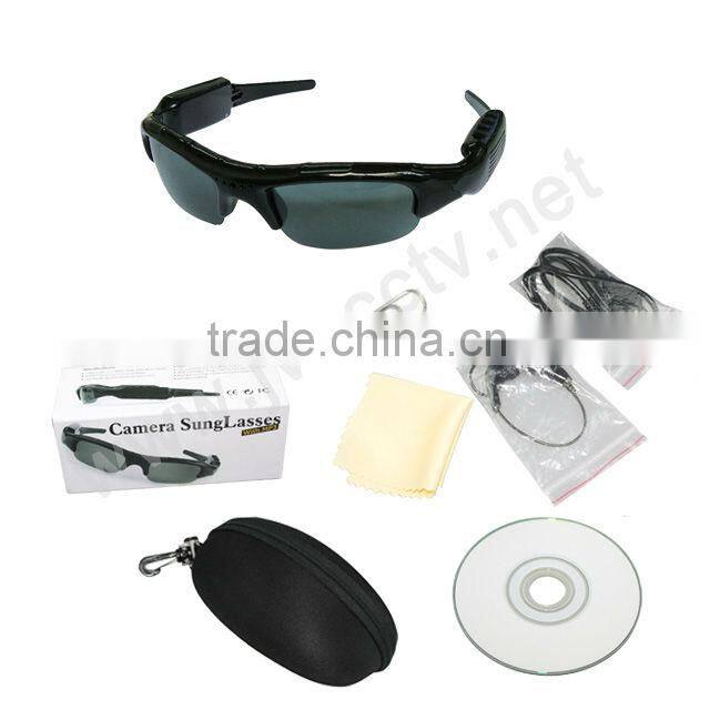 New!!! Sunglasses DV Multi-functional Sunglasses Mini DV Digital Video Recorder Sunglasses with MP3 Player DVR Camera JVE3107F