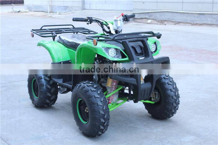 gas powered atv by electric starter 125cc engine very popular in 2014