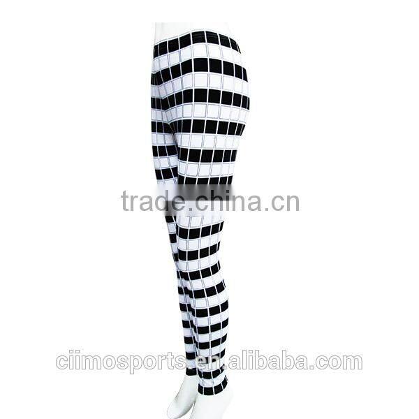 Custom Lightly sublimated Printed Tight Fit Leggings