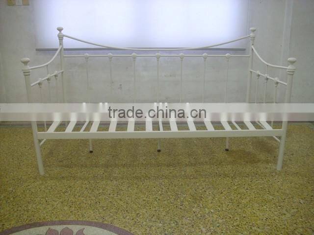 bedroom furniture white wood slat bed bese metal bed frame kids wall bed