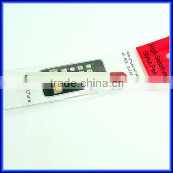 Fashion touch screen pen/match touch screen pen/silicone touch screen pen