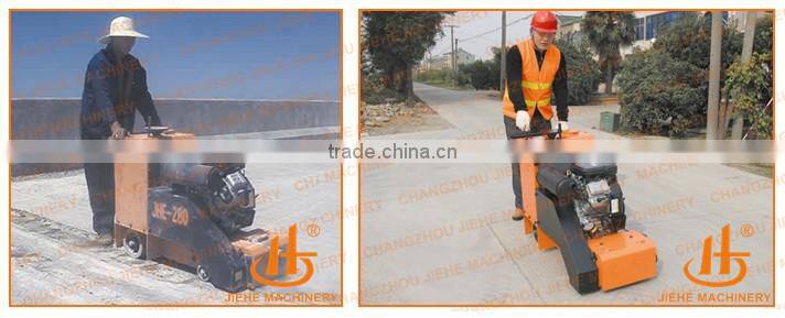 280mm(10") hydraulic concrete scarifier gasoline HONDA powered for surface preparation(JHE-280)