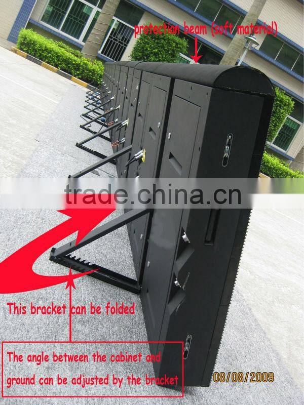 Sport led display Football Pitch 20mm LED Programmable advertising displays factory soccer led sscoreboard display