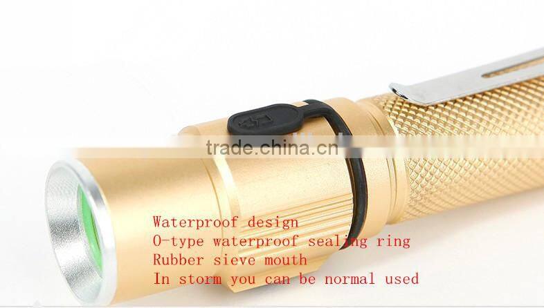 High quality best selling Q5 Aluminum Alloy led flashlight