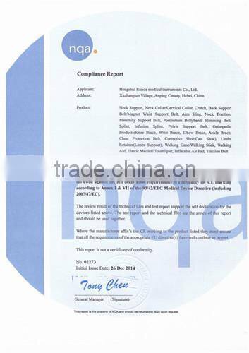 Homecare Back Support Safety Belt/lower back support device