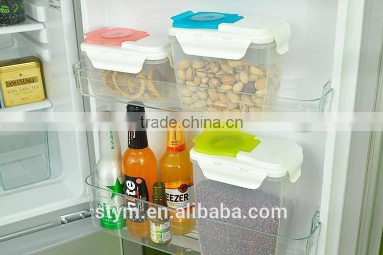 Plastic food candy jar/container 700ml/1100ml/1800ml