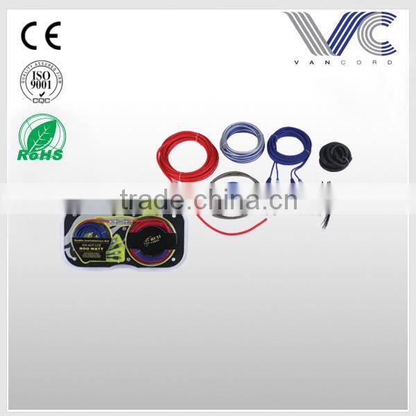 FrankEver 8GA Car Amp Wiring Kit CCA Audio Cable Kit