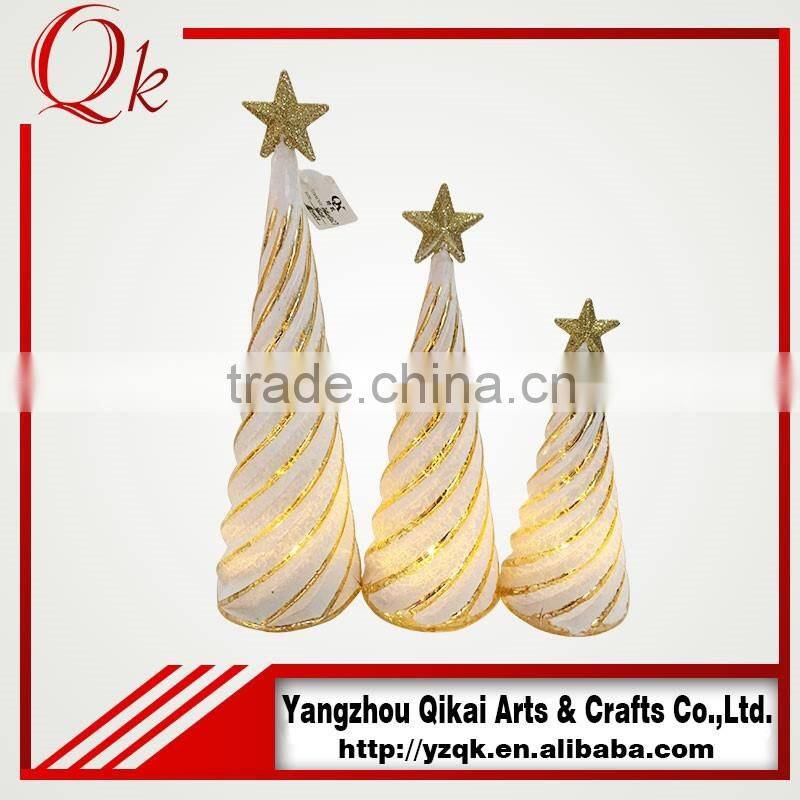 economical Christmas tree with Led light and star on the top