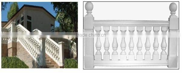 Stair Baluster PU rigid Polyurethane foam Balustrade Handrail OEM Customize Manufacturer