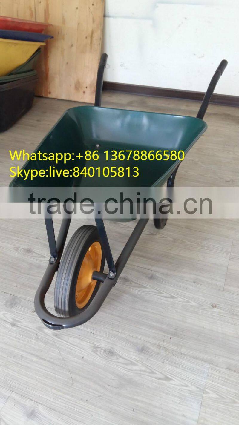 Farm barrow wheel garden metal construction wheelbarrow WB3800